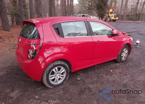 2013 Chevrolet Sonic Lt Auto from USA, damaged, VIN 1G1JC6SHXD4214969